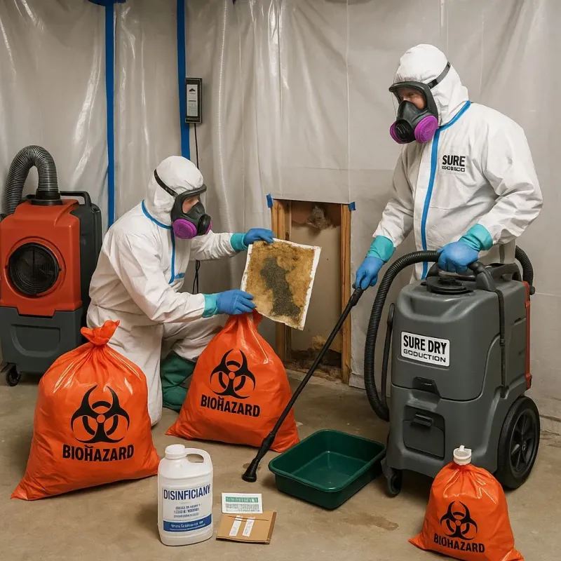 Contaminated Water Handling Protocols process in Clinton County, PA
