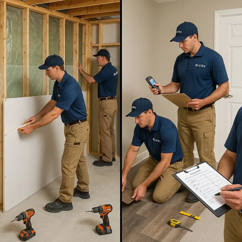 Repairs and Reconstruction process in Clinton County, PA