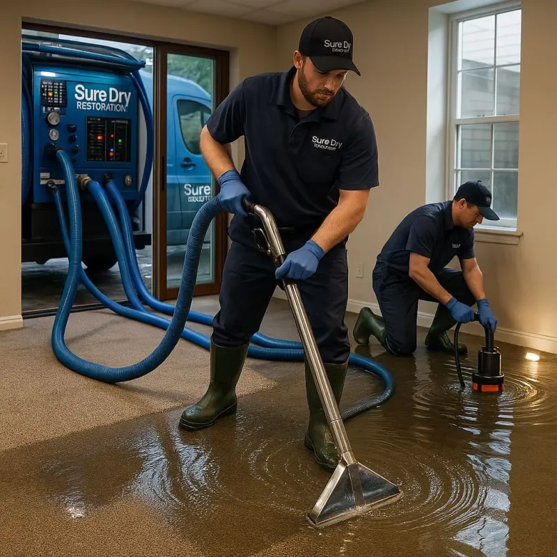 Water Extraction and Removal process in Clinton County, PA